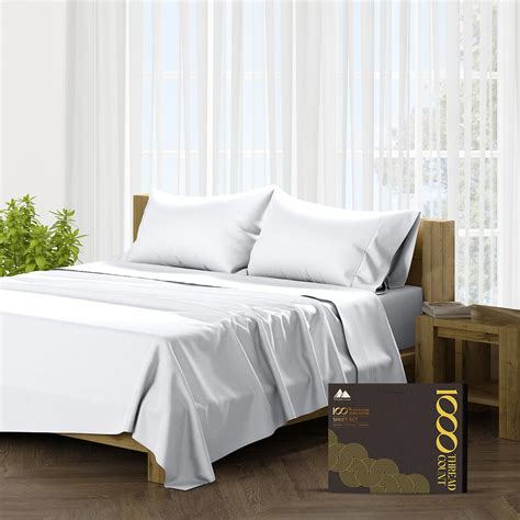 Mayfair Linen 100% Egyptian Cotton Sheets California King Size - 1000 ...