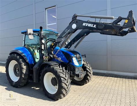 Luxuskabine und Frontlader: New Holland T 5.120 EC Traktor für 48.000 ...