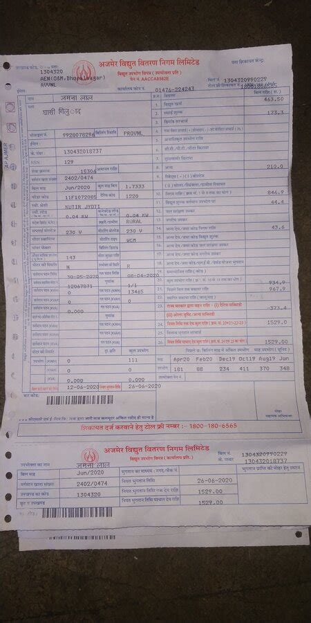 Ajmer Vidyut Vitran Nigam Limited — meter reading proper nahi li jati ...