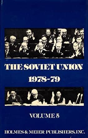 Buy 1978-79 (v. 5) (Soviet Union: Domestic Policy, the Economy and ...