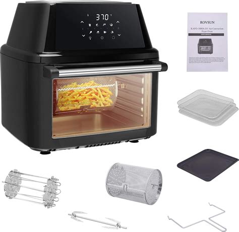 Buy Z ZTDM Air Fryer Oven with Rotisserie, 17 QT 8-in-1 Air Fryer ...