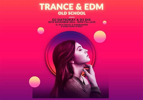 Trance-Sendance - Old School EDM & Trance, 6 Hongkong St, Singapore, 30 ...