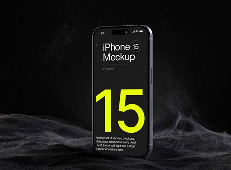 iPhone 15 Pro Free Mockup | Free Mockup World