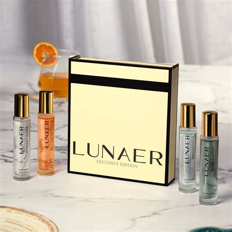 LUNAER Luxury Perfumes for Men and Women with Citrus, Oud, Vanilla ...
