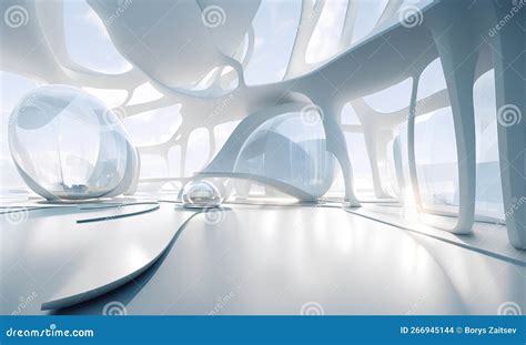 Science Fiction, Alien Ship Interior Design, Generated by Artificial ...