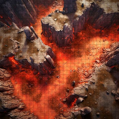 Hells Trail Battle Map, Dnd Battle Map, D&D, Battlemap, Dungeons and Dragons, 5e, Roll20 ...