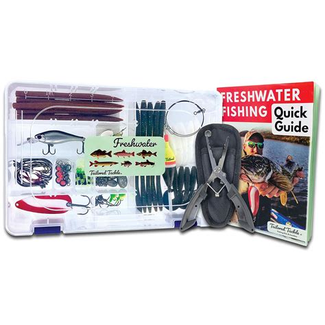 Buy Tailored Tackle Fishing Kit 118 pc. Freshwater Tackle Set Lures ...