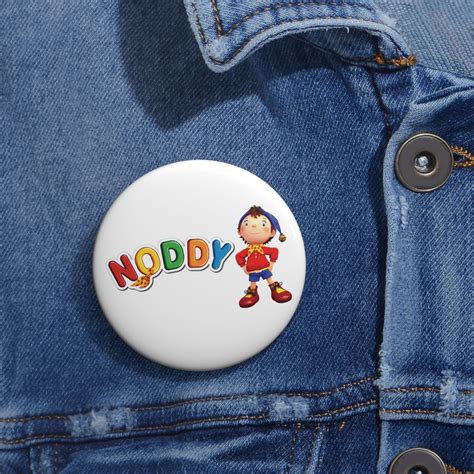 Noddy: Printed Button Badge – Prithvi Enterprises