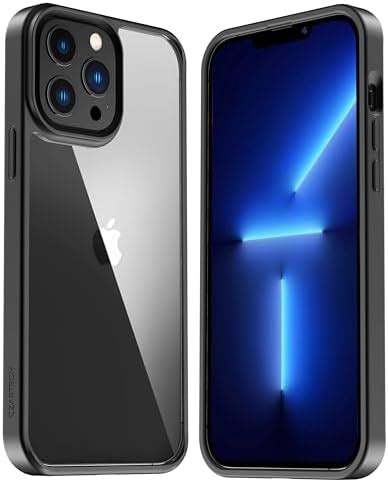 Czartech Native Back Cover for iPhone 13 Pro Clear case (TPU + Tough ...