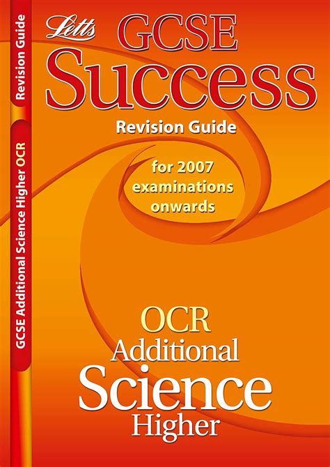 OCR Gateway (B) Additional Science - Higher Tier: Revision Guide (2012 ...