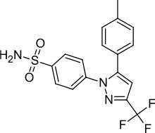 Fig. 1: Celecoxib structural formula