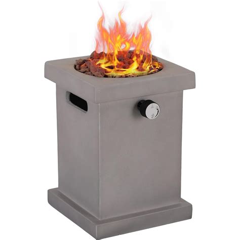 Tabletop Fire Pit, Portable Tabletop Fireplace Propane Gas Fire Pit ...