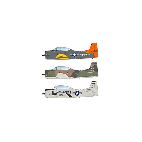 Buy Caracal Models CARCD32019 1:32 Decals - USAF & US Navy T-28B T-28D ...