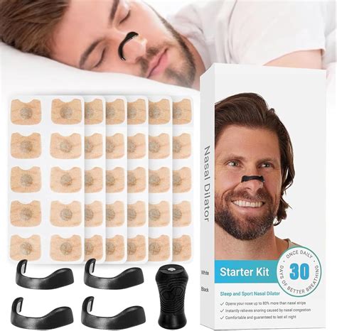 Anti Snoring Nose Separator, 60 Pieces Magnetic Nose Strip, Magnetic ...