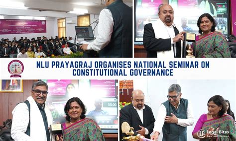NLU Prayagraj organises National Seminar on Constitutional Governance