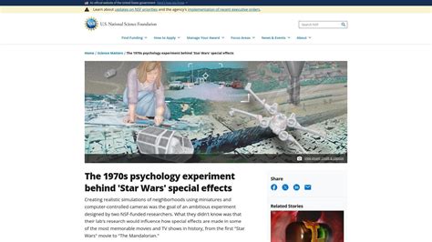 1970s Psychology Research Accidentally Created Star Wars Special Effects Technology - BigGo News