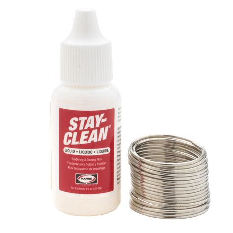 Harris Stay-Brite Silver Solder Kit with Flux SBSKPOP