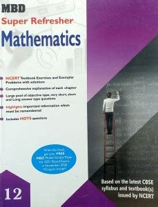 MBD Super Refresher Class 12 Mathematics Guide NCERT Taxt Book ...
