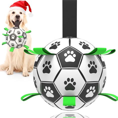 Dog Soccer Ball With Grab Tabs - Large | Dog Toys | eDog NZ