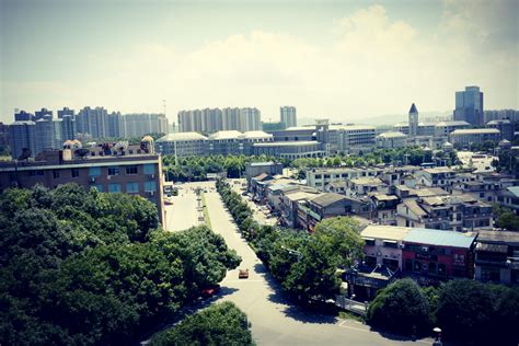 湖南涉外经济学院风景|摄影|风光摄影|黑山石 - 原创作品 - 站酷 (ZCOOL)