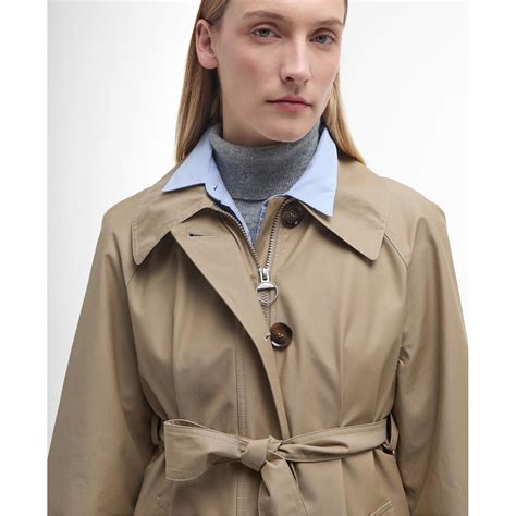 Barbour | Beatrix Showerproof Trench Coat | Trench/Tartan | FRASERS