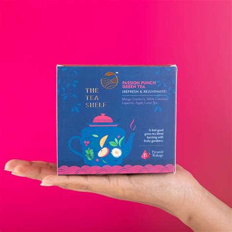 Passion Punch Green Tea Bags – The Tea Shelf