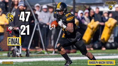 #10 RMC Football Rallies to Win at DC - Randolph-Macon College