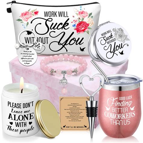 Amazon.com: Perthlin Farewell Gifts Coworkers Going Away Gift for Women ...