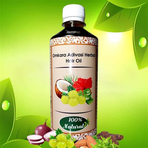Kesh Regrowth Omkar Adivasi Herbal Hair Oil Controls Hair Fall - No ...