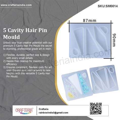 5 Cavity Hair Pin Mould
