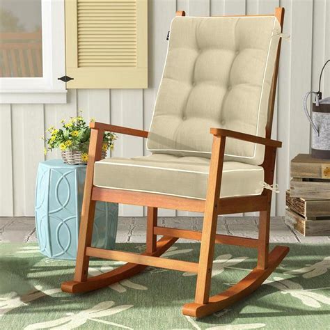 Amazon.com: Favoyard Rocking Chair Cushion Set, Indoor & Outdoor Rocker ...