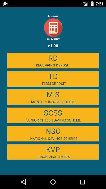 POSB Interest calculator Android app - Updated for Interest Changes ...