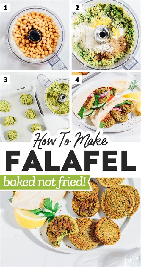 This baked falafel recipe uses canned chickpeas to give you easier ...