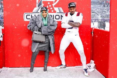 Cardi B Celebrates Stefon Diggs After Patriots AFC Championship Win