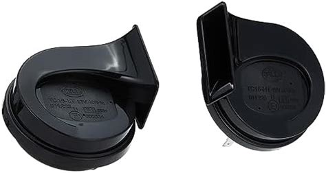 Hella 007728883 Chrome Trumpet Horn Set ( 12V,400/500 Hz,105 -118 dB ...