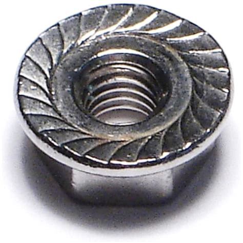 Hard-to-Find Fastener 014973181642 Serrated Lock Nuts, 10-32, Piece-15 ...