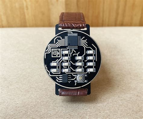 Programming Binary Watch Python Code 的图像结果