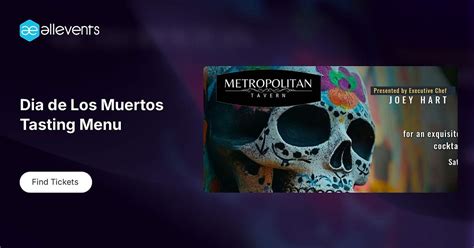 Dia de Los Muertos Tasting Menu, 1021 NE Grand Ave, Portland, 1 ...