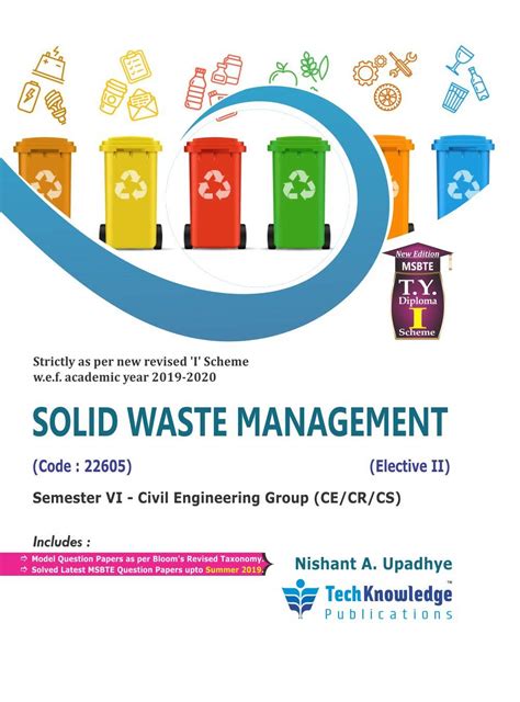 Solid Waste Management For MSBTE Diploma Civil Engineering Sem 6 ...