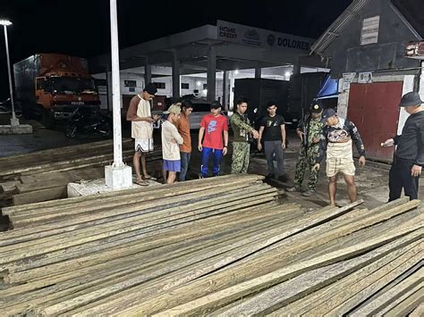 Illegal logging, nasabat ng PNP Maritime Group sa Dolores, Eastern Samar
