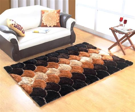 Buy Dizen Star 5D Modern Shaggy Rugs and Carpets for Living Room, Hall ...