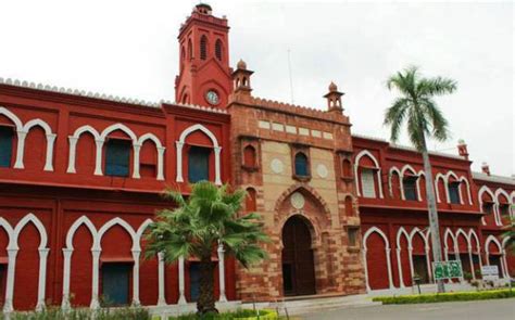 AMU students protest against 18 per cent reservation given to Muslims ...