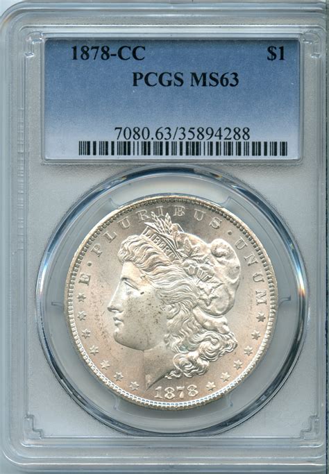 1878-CC Morgan Silver Dollar PCGS MS63 - American Rare Coin and Bullion
