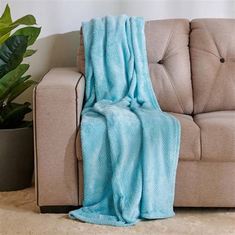 Buy Spinel Flannel Single Throw from Home Centre at just INR 599.0