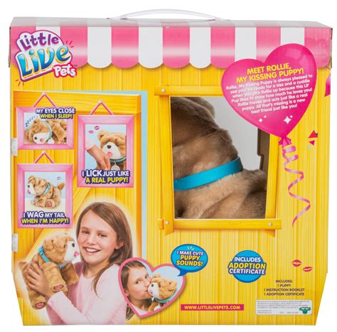 Buy Little Live Pets My Kissing Puppy, Rollie the Interactive Puppy ...