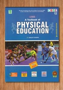 CANDID Physical Education A Textbook Of Class 12 With Solution Book ...