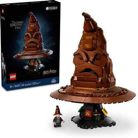 Amazon.com: LEGO Harry Potter Talking Sorting Hat W/ 31 Voices - Harry ...