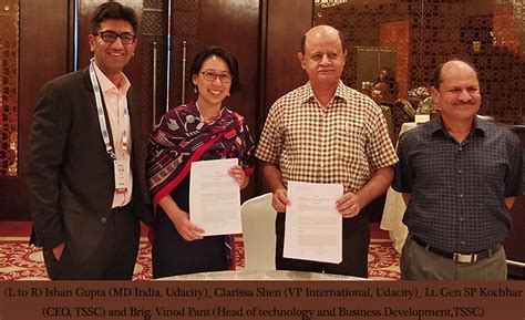 TSSC India, Telecom Sector Skill Council, TSSC MoU, Udacity India, IT ...