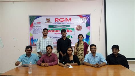 T & P - RGM College Of Engineering and Technology