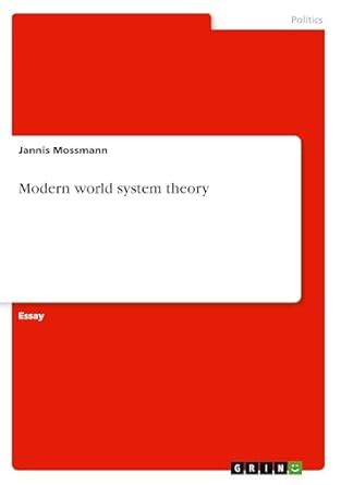 Buy Modern world system theory Book Online at Low Prices in India ...